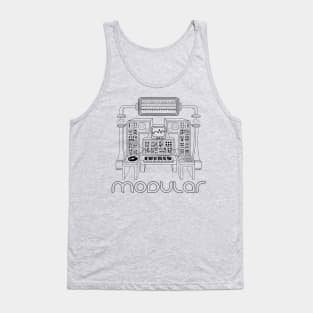 Modular Synthesizer Musician Tank Top